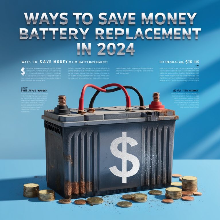 How to Save Money on Car Battery Replacement in 2024