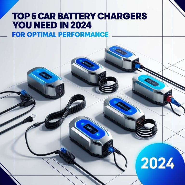 Top 5 Car Battery Chargers You Need in 2024 for Optimal Performance