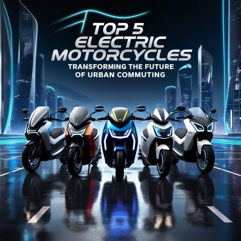 Top 5 Electric Motorcycles Transforming the Future of Urban Commuting